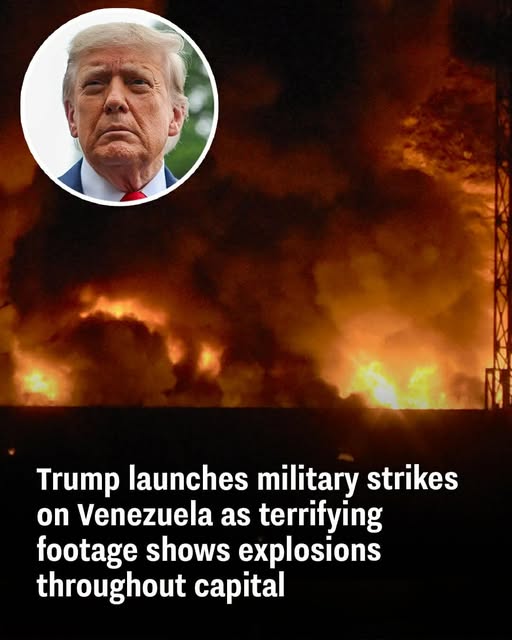 U.S. launches military strikes on Venezuela, Trump says Maduro captured and flown out of the country