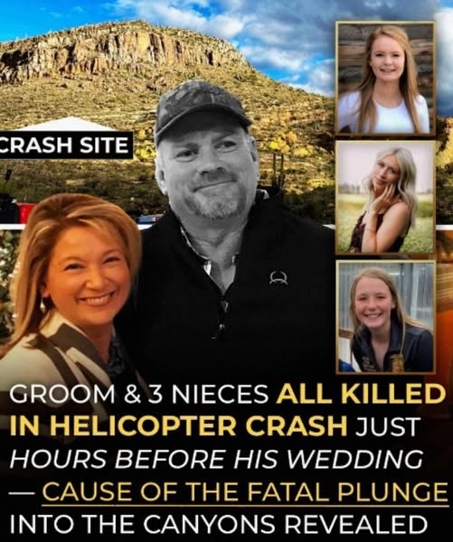 Authorities confirmed the victims as David McCarty and his nieces: Rachel McCarty, Faith McCarty, and Katelyn Heideman. Early reports from the investigation revealed disturbing details about the Arizona helicopter crash. 