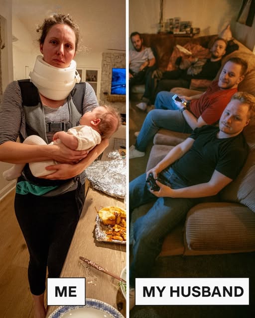 My Husband Forced Me to Host His Guys’ Night While I Was in a Neck Brace – Then His Mother Walked In