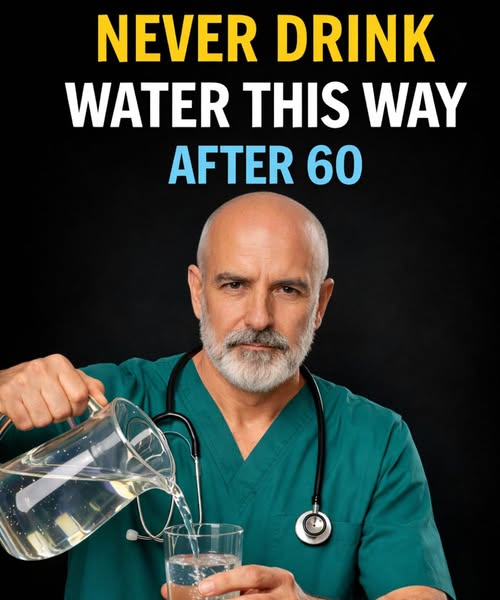 Cardiologists explain: the correct way to drink water after 60 to take care of your heart.